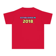 Back to School "Established in 2018" Age, Birthday, Grade, Girls T-shirt