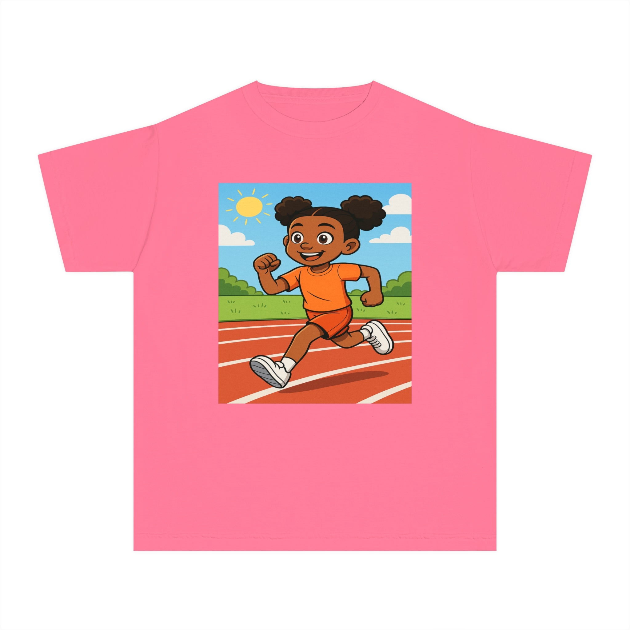 Track Runner T-Shirt for Girls
