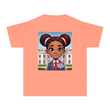 Youth - Future President Midweight Tee (African American / Black Girl)