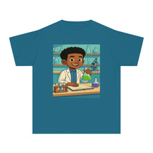 Future Scientist STEM T-Shirt for Boys (African American Boy / Black Boy)