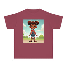 Youth - Cowgirl T-shirt (African American Cowgirl / Black Cowgirl)