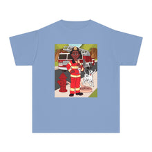 Fireman T-Shirt for Boys (African American Boy / Black Boy)