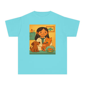 Asian American Veterinarian T-Shirt for GIrls