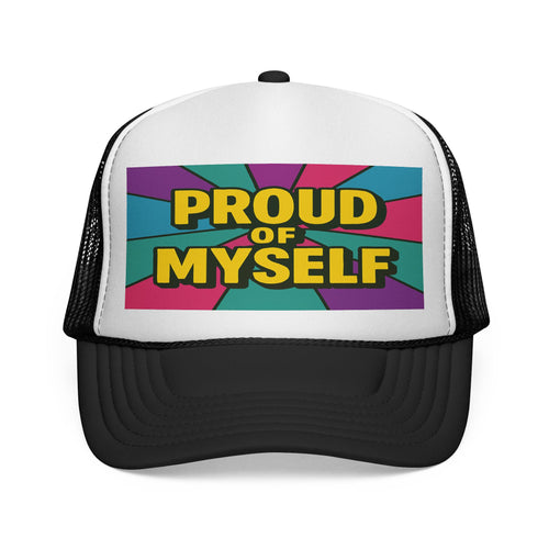 PROUD OF MYSELF Affirmation Trucker Hat for Kids