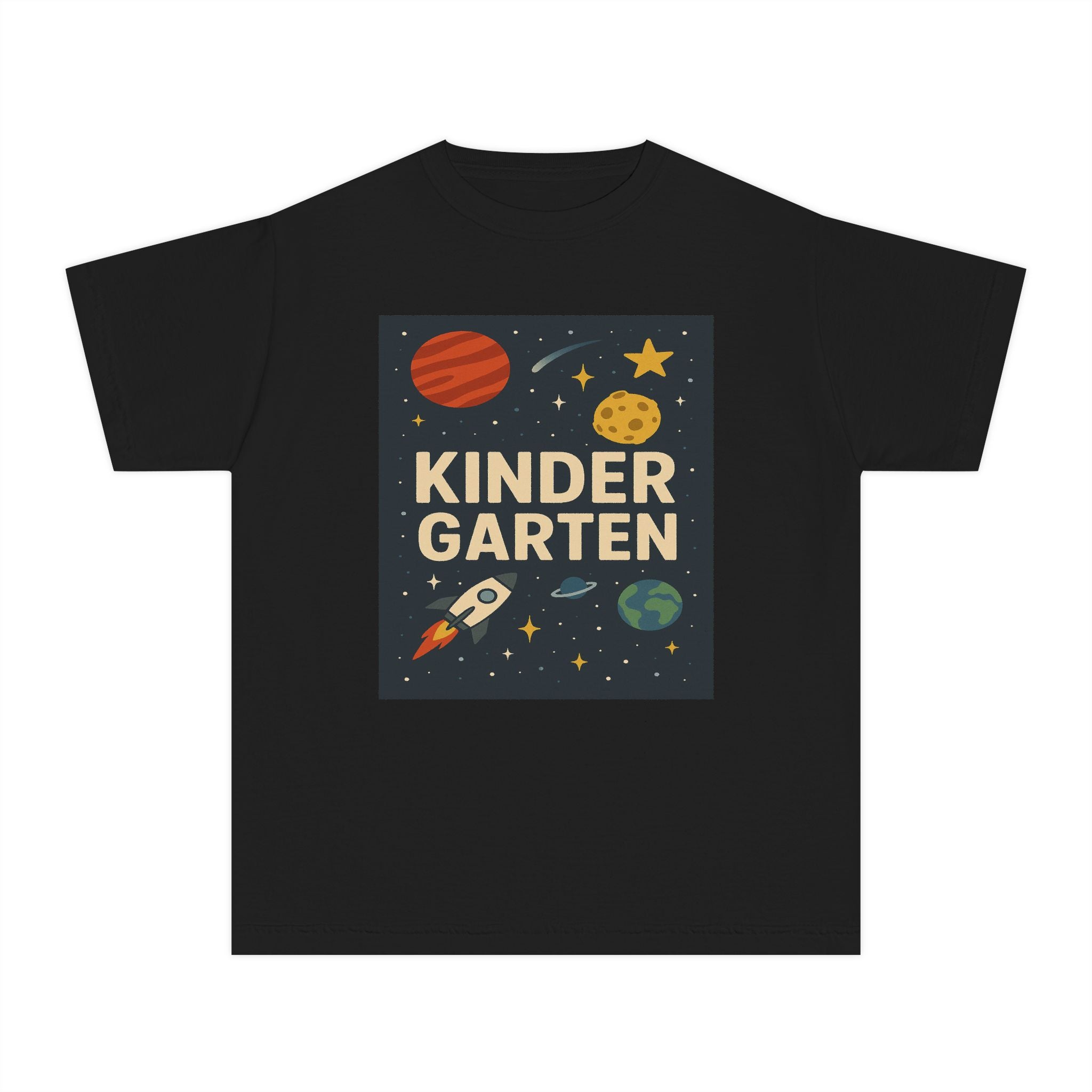 Kindergarten Back to School Space T-shirt