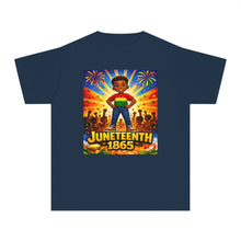 Juneteenth T Shirt for Boys Fireworks Design | Juneteenth 1865 Kids Shirt | Black History Tee