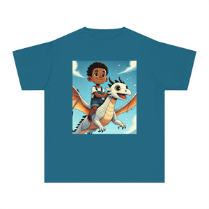 Youth - Dragon Prince T-Shirt (African American Boy / Black Boy)