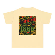 Juneteenth Floral T Shirt for Girls | Juneteenth 1865 Shirt | Black History Shirt for Kids | African American Pride Tee