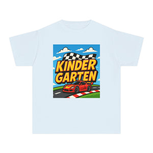 Kindergarten Back to School Race Car T-Shirt for Boys