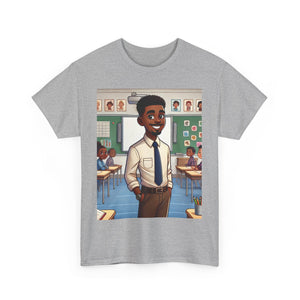 Black Male Educator T-Shirt – Representation, Leadership, and Impact