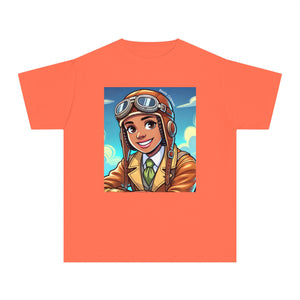 Black History Month T-Shirt for Kids - Bessie Coleman, Black History T-Shirt for Girls and Boys