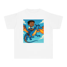 Fire Dragon T-Shirt for Boys (African American Boy / Black Boy)