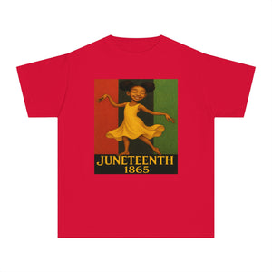 Artistic Juneteenth T-Shirt for Girls – Black-Owned Kids Clothing
