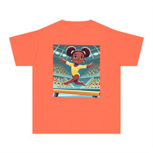 Youth - Incredible Girls Gymnastics T-Shirt (African American / Black Girl)