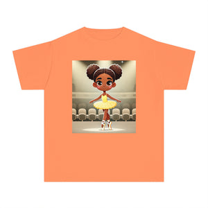 Youth - Powerful Ballerina T-Shirt for Black Girls