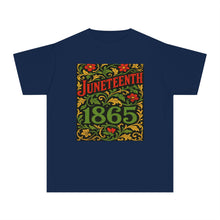 Juneteenth Floral T Shirt for Girls | Juneteenth 1865 Shirt | Black History Shirt for Kids | African American Pride Tee