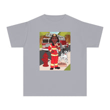 Fireman T-Shirt for Boys (African American Boy / Black Boy)