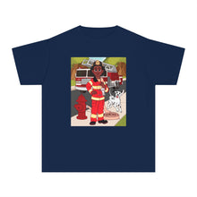 Fireman T-Shirt for Boys (African American Boy / Black Boy)