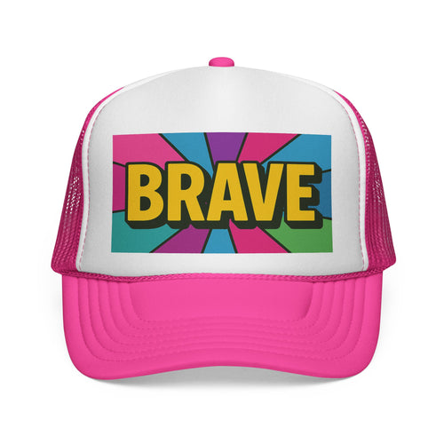 BRAVE Affirmation Trucker Cap for Kids