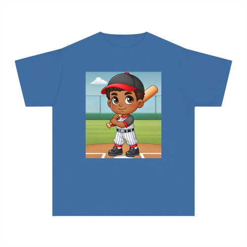 Youth - Baseball Player Midweight Tee