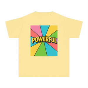 "POWERFUL" Affirmation T-Shirt for Girls