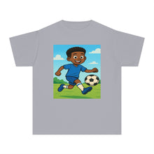 Amazing Boys Soccer T-Shirt (African American Boy / Black Boy)