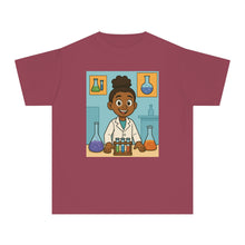 African American Girl Scientist T-Shirt (Black Girl Scientist)