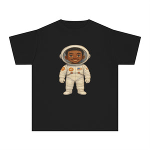African American Boy Astronaut (Black Boy Astronaut) T-Shirt
