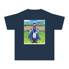 Youth - HBCU Drum Major T-Shirt (Blue, White and Red)