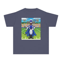 Youth - HBCU Drum Major T-Shirt (Blue, White and Red)