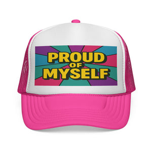 PROUD OF MYSELF Affirmation Trucker Hat for Kids