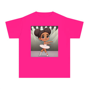 Youth - Graceful Ballerina T-Shirt for Back Girls