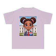 Youth - Future President Midweight Tee (African American / Black Girl)