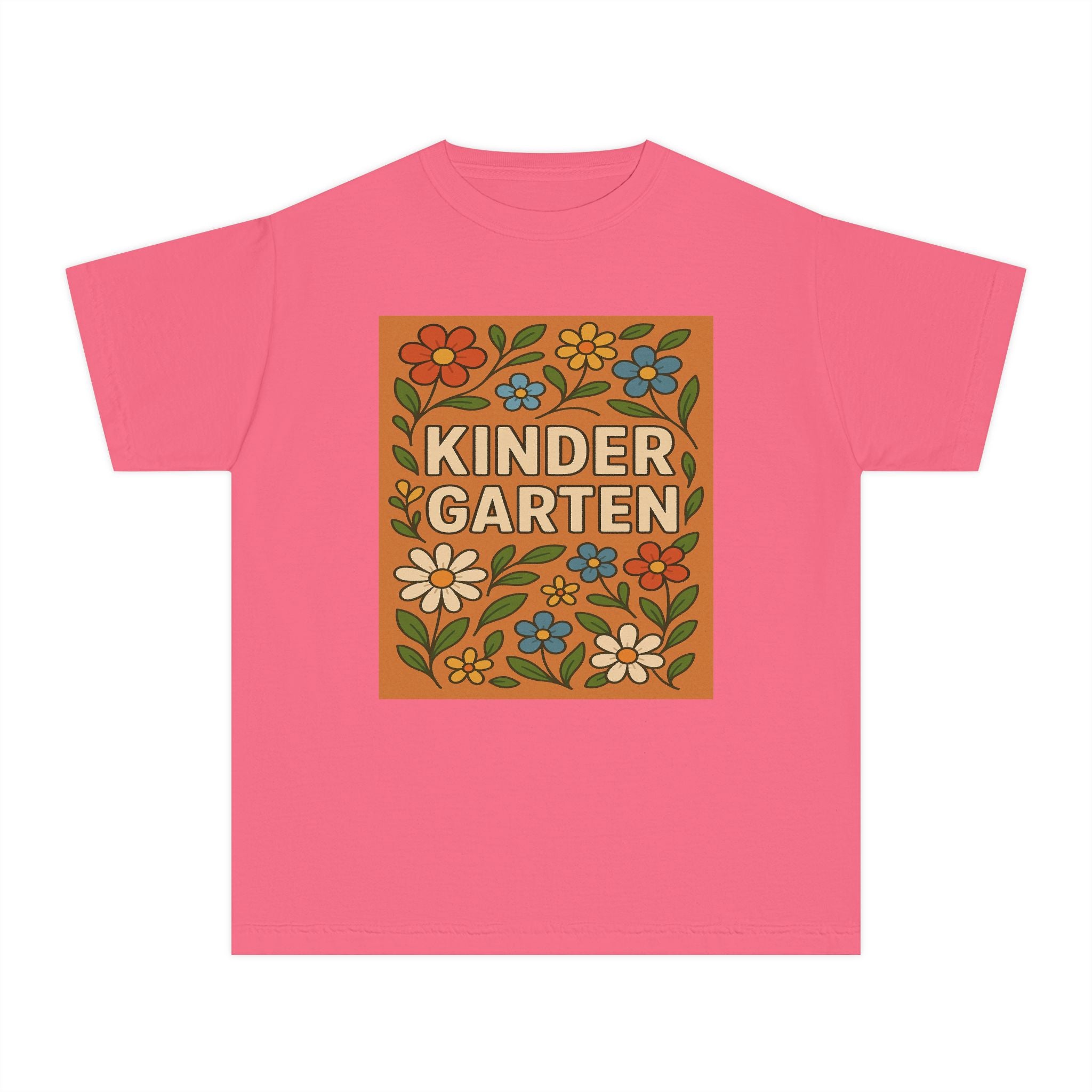 Kindergarten Flowers T-Shirt for Kids