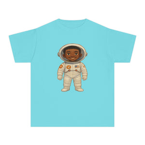African American Boy Astronaut (Black Boy Astronaut) T-Shirt