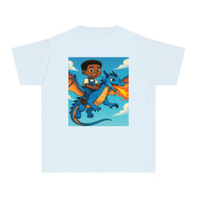 Fire Dragon T-Shirt for Boys (African American Boy / Black Boy)