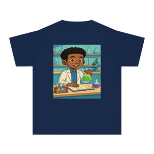 Future Scientist STEM T-Shirt for Boys (African American Boy / Black Boy)