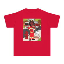Fireman T-Shirt for Boys (African American Boy / Black Boy)