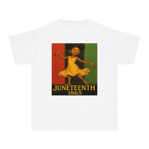 Artistic Juneteenth T-Shirt for Girls – Black-Owned Kids Clothing