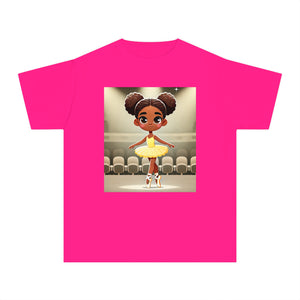 Youth - Powerful Ballerina T-Shirt for Black Girls