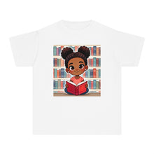 Youth - Young Reader Midweight T-Shirt (African American / Black Girl)