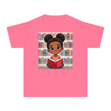 Youth - Young Reader Midweight T-Shirt (African American / Black Girl)