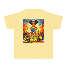 Juneteenth Fireworks T Shirt for Girls | Juneteenth 1865 Shirt | Black History Shirt for Kids