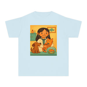 Asian American Veterinarian T-Shirt for GIrls