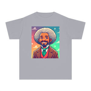 Black History Month T-shirt for Kids - Frederick Douglass, Black History T-Shirt for Boys and Girls