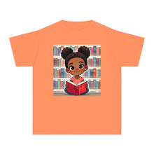 Youth - Young Reader Midweight T-Shirt (African American / Black Girl)