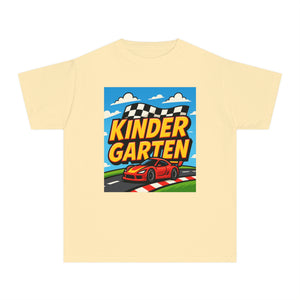 Kindergarten Back to School Race Car T-Shirt for Boys