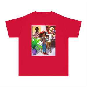 Youth - Future Artist Midweight Tee (African American / Black Girl)