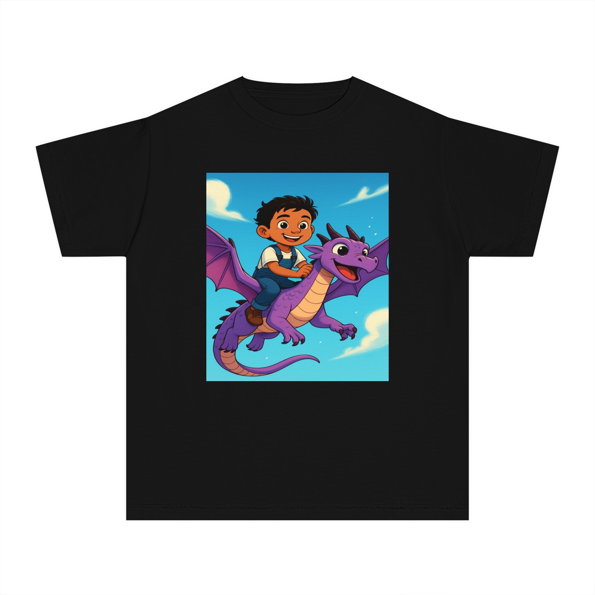 Dragon Rider T-Shirt for Boys (Hispanic Boy)