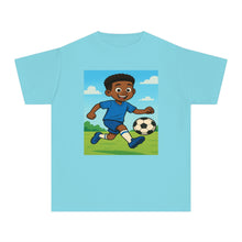 Amazing Boys Soccer T-Shirt (African American Boy / Black Boy)